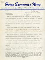 Home Economics News Service, volume 11, number 44: Vitamin C halts fruit darkening; For zest, use relish at meals; Can pie fruit without sugar