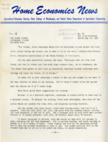 Home Economics News Service, volume 11, number 30: For tasty canned asparagus, follow two-hour rule; High altitude flying demands special foods; Adjusting parts may quiet noisy refrigerator