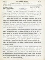 Home Economics News Service, volume 10, number 33: Too much is too much even in family washing!; "Cheese it" for extra flavor, nourishment; Open kettle canning dangerous, wasteful