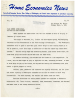 Home Economics News Service, volume 10, number 44: Plum butter saves sugar, stretches butter; Grease monkey seamstress; Honeymoon lamb; Lunch at school