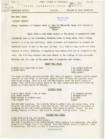 Home Economics News Service, volume 01, number 11: New Meat Dishes Present Variety; Every Housewife Needs Recipe Box