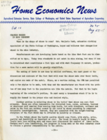 Home Economics News Service, volume 11, number 45: Changes Needed in Shoe Industry