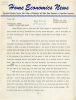 Home Economics News Service, volume 12, number 8: Professional quirks possible in home gift wraps; Sugarless, fatless holiday nibbles; Gift-wrap tricks for Christmas