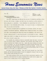 Home Economics News Service, volume 12, number 6: Ideas for inexpensive personalized christmas gifts; Features of a good house dress given by specialist; Basket apron useful for egg-carrying, spud transport