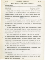Home Economics News Service, volume 10, number 40: Store more in freezer locker; Ranges available; Black bottom; Sugar and shape
