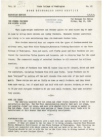 Home Economics News Service, volume 10, number 28: Use summer feathers for winter quilts; More ice cream; Flavoring first; Canned tomatoes are better buy now than fresh; [Girls of the State of Washington]