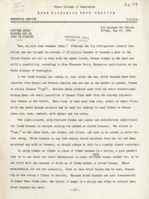 Home Economics News Service, volume 10, number 29: Wartime dried bananas may be used in cooking; Take care of garden shoes; Sleeping equipement to be improved; [Milk shakes]