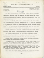 Home Economics News Service, volume 10, number 11: Guard Against Clothes Moths in Winter, Too