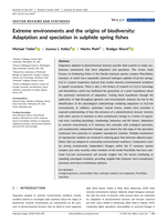 Extreme environments and the origins of biodiversity: Adaptation and speciation in sulphide spring fishes