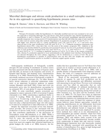 Microbial dinitrogen and nitrous oxide production in a small eutrophic reservoir: An in situ approach to quantifying hypolimnetic process rates