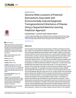 Genome-Wide Locations of Potential Epimutations Associated with Environmentally Induced Epigenetic Transgenerational Inheritance of Disease Using a Sequential Machine Learning Prediction Approach