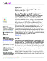 Distribution and Numbers of Pygmies in Central African Forests