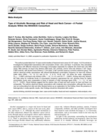 Type of alcoholic beverage and risk of head and neck cancer--a pooled analysis within the INHANCE Consortium