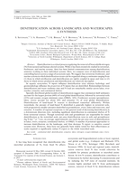 Denitrification across landscapes and waterscapes: A synthesis