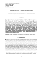 Imbalanced Class Learning in Epigenetics