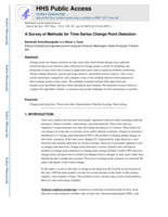 A Survey of Methods for Time Series Change Point Detection
