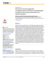 Vinclozolin induced epigenetic transgenerational inheritance of pathologies and sperm epimutation biomarkers for specific diseases
