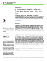 A Computational Model of the Rainbow Trout Hypothalamus-Pituitary-Ovary-Liver Axis