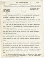 Home Economics News Service, volume 09, number 27: Stored Woolens Need Protection From Dirt, Moths; Rationing Meat Brings Adequate Protein Problem
