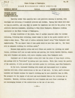 Home Economics News Service, volume 09, number 24: Choosing Quality Is Emphasized as Wartime Patriotism; Specialized Finishes Developed By Industry