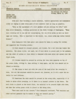 Home Economics News Service, volume 08, number 08: Proper Care Prolongs Life of Wool Goods; Enriched Flour Morale-Builder