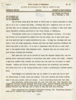 Home Economics News Service, volume 09, number 14: Old Clothing Can Be Put Back Into Use By Remodeling; Lack of Vitamin A Cause For Poor Vision; For Home Demonstration Agents