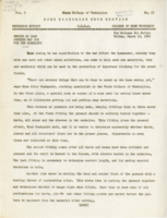 Home Economics News Service, volume 09, number 18: Sewing At Home Another War Job For the Homemaker; Morale of Nation Depends On Homes