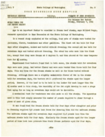 Home Economics News Service, volume 07, number 09: Steak Tests Put Age Before Beauty; Federal Grades Help Consumer To Buy Quality Meats
