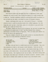 Home Economics News Service, volume 08, number 30: Peach Pie Is Given Variety; Two Methods Used to Decorate China