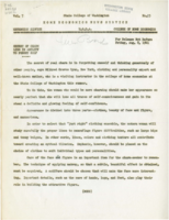 Home Economics News Service, volume 07, number 35: Secret of Charm Lies In Ability to Forget Self; Planning Helps Housewife Save Time In Summer