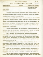 Home Economics News Service, volume 07, number 21: Summer Fashions Call For Cotton; Right Foods Build Nation's Leaders