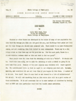 Home Economics News Service, volume 05, number 36: Food Martyrs; Cleaning and Reshaping Felt Hat a Home Chore