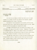 Home Economics News Service, volume 05, number 31: Many Points Involved In Selection of Hose; Water In the Diet