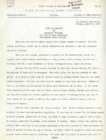 Home Economics News Service, volume 05, number 20: Food In Quantity; Milk Has Calcium Needed By Adults