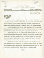 Home Economics News Service, volume 05, number 18: Specialist Gives Paint Brush Tips For Homemakers; Nylon vs. Silk For Hosiery