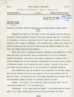 Home Economics News Service, volume 03, number 37: Selective Buying Aids Food Budget; Sturdy Make Saves Mending