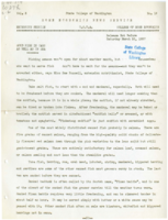 Home Economics News Service, volume 03, number 15: Good Fish In Cans As Well As Sea; Chinaware of Today; The Nursery School; Economical Egg Is "Good Mixer" With Other Foods