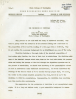 Home Economics News Service, volume 04, number 43: The Profession of Dietitian; White Potatoes May Change Color During Cooking