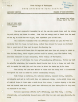 Home Economics News Service, volume 04, number 19: Plan of Work Makes Housecleaning Easy; Nutrition of Development