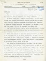 Home Economics News Service, volume 03, number 09: How to Cook Dried Fruits; "Speaking of Kitchens....."; The Role of Calcium In Human Nutrition; Waterproofing Boots and Shoes