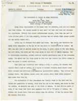 Home Economics News Service, volume 03, number 32: The Importance of Iodine In Human Nutrition; Shoes For the Baby