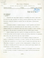 Home Economics News Service, volume 03, number 24: More Vegetables For Homemakers; Chinaware; Kitchen and Bedroom Are Important Units of Home; Clothes Moth Worms Are Real Culprits