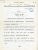 Home Economics News Service, volume 03, number 18: Vitamins: Their Effect on the Utilization of Food; Large Patterns In Big Curtains; Dress Trimming Determines Style; Purgatives, Laxatives, and Cathartics: Their Effect on the Utilization of Food