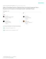 Effect of Distillate Fraction of Real Jet Fuel on Sooting Propensity-Part 1: Nascent Soot Formation in Premixed Stretch-Stabilized Flames