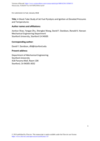 A shock tube study of jet fuel pyrolysis and ignition at elevated pressures and temperatures