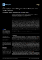 Farmer Interest in and Willingness to Grow Pennycress as an Energy Feedstock