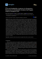 Cost and Profitability Analysis of a Prospective Pennycress to Sustainable Aviation Fuel Supply Chain in Southern USA