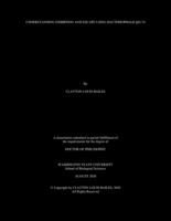 UNDERSTANDING INHIBITION AND ESCAPE USING BACTERIOPHAGE ɸX174