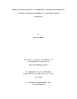 DESIGN AND ENGINEERING OF NANOPARTICLE-BASED DRUG DELIVERY SYSTEMS FOR IMPROVED THERAPY OF ISCHEMIC STROKE AND GLIOMA