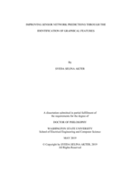 IMPROVING SENSOR NETWORK PREDICTIONS THROUGH THE IDENTIFICATION OF GRAPHICAL FEATURES